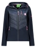 Geographical Norway Doorgestikte jas "Tulka" donkerblauw