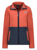 Geographical Norway Fleece vest "Touki" donkerblauw/oranje