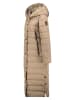 Geographical Norway Doorgestikte mantel "Constance" beige