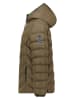 Geographical Norway Kurtka pikowana "Brace" w kolorze khaki