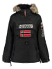 Geographical Norway Parka "Boomera" w kolorze czarnym
