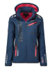 Geographical Norway Softshelljas "Assor" donkerblauw