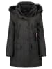 Geographical Norway Parka "Corta" in Schwarz