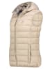 Geographical Norway Doorgestikte bodywarmer "Vatikotal" beige