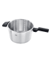 Fissler 3-delige set: roestvrijstalen snelkookpan "Vitaquick® Premium" zilverkleurig
