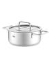 Fissler 2tlg. Set: Edelstahl-Bratentopf" "Pure Collection" - Ø 24 cm