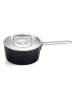 Fissler 2tlg. Set: Stielkasserolle "Adamant®" in Schwarz - Ø 18 cm