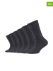 camano 6er-Set: Socken in Anthrazit