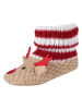 camano Sokken wit/beige/rood