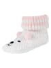 camano Sokken wit/lichtroze