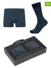 camano 2tlg. Set: Boxershorts und Socken in Dunkelblau