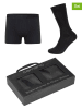 camano 2tlg. Set: Boxershorts und Socken in Schwarz