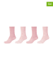 camano 4-delige set: sokken lichtroze