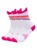 camano 3er-Set: Socken in Pink/ Weiß/ Lila