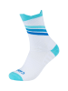 camano 3-delige set: sportsokken wit/turquoise/blauw