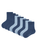 camano 9-delige set: sokken donkerblauw/blauw