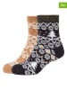 camano 2er-Set: Socken in Camel/ Schwarz