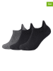 camano 3er-Set: Socken in Grau/ Anthrazit/ Schwarz