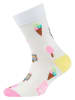 Fun Socks 3-delige set: sokken lichtroze/roze/meerkleurig
