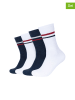 s.Oliver 4er-Set: Socken in Weiß/ Schwarz