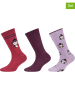 s.Oliver 6er-Set: Socken in Rot/ Lila