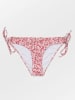 Becksöndergaard Bikini-Hose in Weiß/ Rot