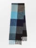 Becksöndergaard Schal in Blau/ Schwarz - (L)200 x (B)33 cm