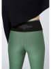 Detto Fatto Leggings in Grün/ Schwarz