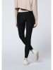 Detto Fatto Leggings in Schwarz/ Creme