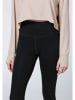 Detto Fatto Leggings in Schwarz/ Creme