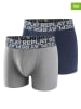 Replay Underwear Bokserki (2 pary) w kolorze szarym i granatowym