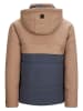 Retour Steppjacke "Myron" in Hellbraun/ Blau