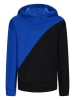 Retour Hoodie "Novan" in Blau/ Schwarz