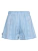 Retour Short "Havanna" lichtblauw
