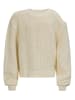 Retour Pullover "Deina" in Creme