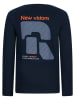 Retour Longsleeve "Florian" in Dunkelblau