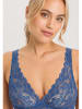 Hanro Soft-BH in in Blau