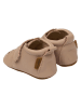 mikk-line Leder-Krabbelschuhe in Beige