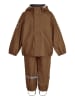 mikk-line 2-delige regenoutfit bruin