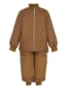 mikk-line 2-delige thermo-outfit lichtbruin