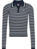 Tommy Hilfiger Poloshirt in Dunkelblau/ Weiß