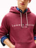 Tommy Hilfiger Hoodie in Bordeaux