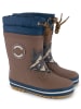 mikk-line Winterboots blauw/bruin