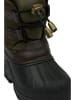 mikk-line Winterboots donkergroen/zwart