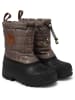 mikk-line Winterboots bruin/zwart
