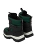 mikk-line Winterboots in Grün/ Schwarz