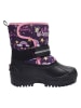 Kangaroos Winterlaarzen "Shell" zwart/lichtroze/lila
