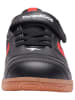 Kangaroos Sneakers "Indoor" in Schwarz/ Rot