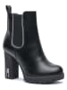 Foreverfolie Stiefeletten in Schwarz