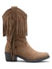 Foreverfolie Stiefeletten in Beige
